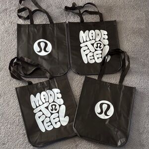 4 Lululemon Reusable Tote Bags